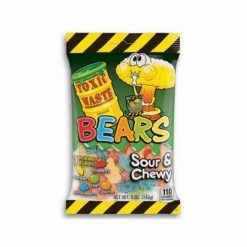 Toxic Waste Sour Gummy Bears savanyú maci formájú gumiukor 142g