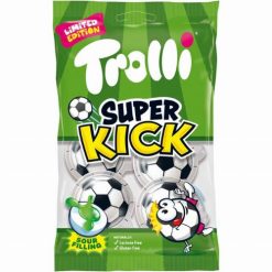 Trolli Super Kick focilabda formájú gumicukor savanyú töltelékkel 75g