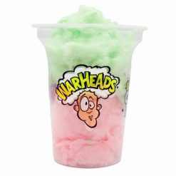 Warheads Super Sour Candy Floss alma és görögdinnye ízű savanyú vattacukor 20g