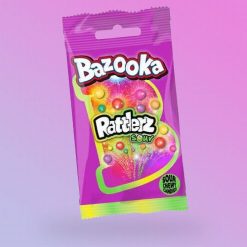 Bazooka Rattlerz savanyú rágós cukorka 40g