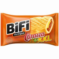 Bifi The Original Carazza XXL fűszerezett pizzatekercs snack 75g