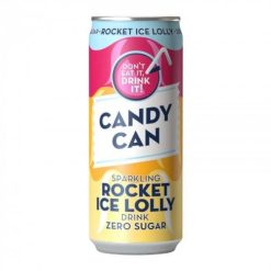 Candy Can Zero Sparkling Rocket Ice Lolly cukormentes üdítő 330ml