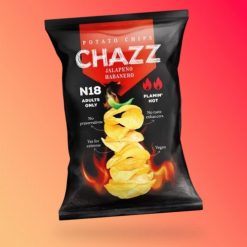 Chazz Jalapeno Habanero ízű burgonyachips 90g