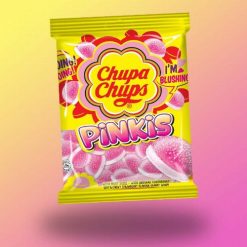 Chupa Chups Pinkis eper ízű gumicukor 90g