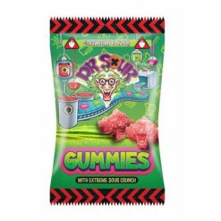 Dr Sour Gummies Strawberry eper ízű savanyú gumicukor 200g