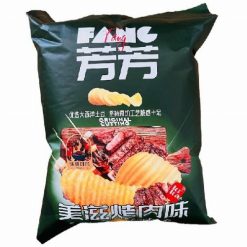 Fangfang Potato Chips BBQ fűszerezésű burgonyachips 116g