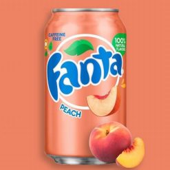 Fanta Peach barack ízű üdítőital 355ml