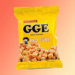 GGE Wheat Crackers BBQ Cube BBQ ízű kréker 80g Szavatossági idő: 2024-12-01