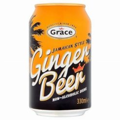 Grace Ginger Beer Jamaican Style alkoholmentes fűszeres gyömbérsör 330ml