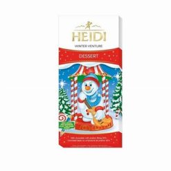 Heidi Winterventure Dessert Snowman pralinéval töltött csoki 90g