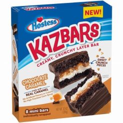 Hostess Kazbars Chocolate Caramel karamellás csokis sütemény 284g