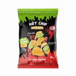 Hot Chip Chili Lime ízű chips 80g Szavatossági idő: 2024-12-19