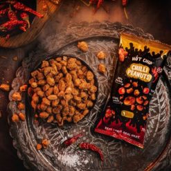 Hot Chip Chilli Peanuts bundázott mogyoró 70g