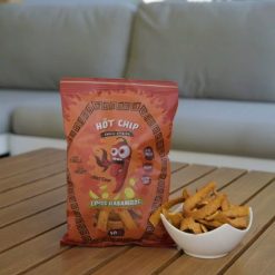 Hot chip lime és habanero chili ízű snack 80g