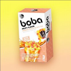 JWAY Boba Mango Peach Black Tea Boba tea készítő 3db-os szett 234g