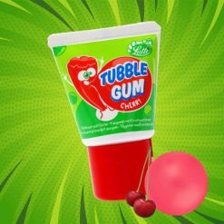 Lutti Tubble Gum Cherry tubusos cseresznyés rágógumi 35g