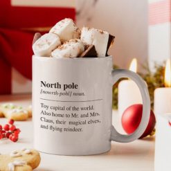 North pole noun fehér bögre