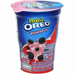 Oreo Mini Strawberry epres keksz pohárban 61g