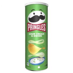 Pringles Sour cream and Onion hagymás tejfölös chips 165g