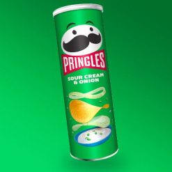 Pringles Sour cream and Onion hagymás tejfölös chips 165g