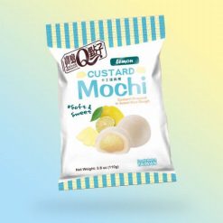 Q Custard Mochi citromkrém ízű 110g