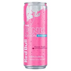 Red Bull The Pink Edition Forest Fruits erdei gyümölcs ízű zero energiaital 250ml