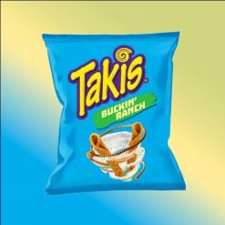 Takis Buckin Ranch saláta öntetes chips 92g Szavatossági idő: 2024-12-18