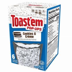 Toastem Pop Ups Cookies and Creme csokis kekszes sütemény 288g