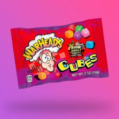 Warheads Sour Cubes savanyú kocka rágós gumicukor 56g