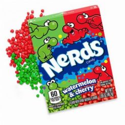 Wonka Nerds Watermelon Cherry cukorka 47g