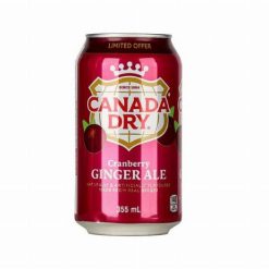 Canada Dry Cranberry Gingerale áfonya ízű gyömbérsör 355ml