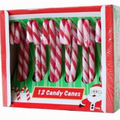 Candy Canes Strawberry epres cukorpálca nyalóka csomag 12db 144g