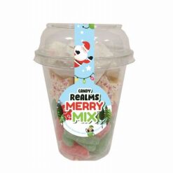 Candy Realms Merry Mix karácsonyi gumicukor válogatás 195g