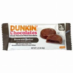 Dunkin Chocolates tejcsokoládé brownie töltelékkel 40g