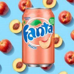 Fanta Peach barack ízű üdítőital 355ml