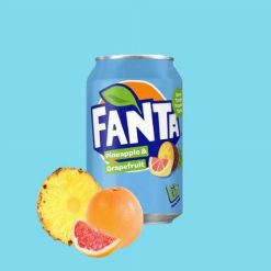 Fanta Pineapple and Grapefruit ananász és grapefruit ízű üdítő 330ml