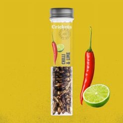 Fűszeres sült tücskök - Chili és lime 20g