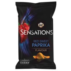 Lays Sensations Red Sweet Paprika burgonyachips 150g Szavatossági idő: 2024-12-21