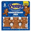 Peeps Marshmallow Gingerbread Men mézeskalács formájú mályvacukor 85g