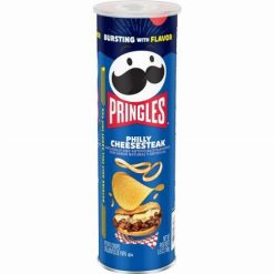 Pringles Philly Cheesesteak chips 158g