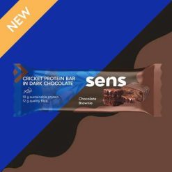 Sens Cricket Potein Bar tücsök protein szelet brownie ízben 60g