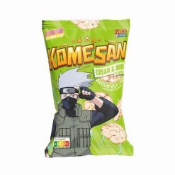 Ultra Pop Naruto Kakashi Komesan Cream and Onion rice chips - hagymás tejfölös rizs chips 60g Szavatossági idő: 2024-12-09