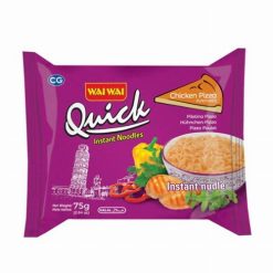 Wai Wai Chicked Pizza flavor instant nudle csirkés pizza ízű instant leves 75g