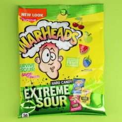 Warheads Extreme Sour extrém savanyú keménycukorka válogatás 28g